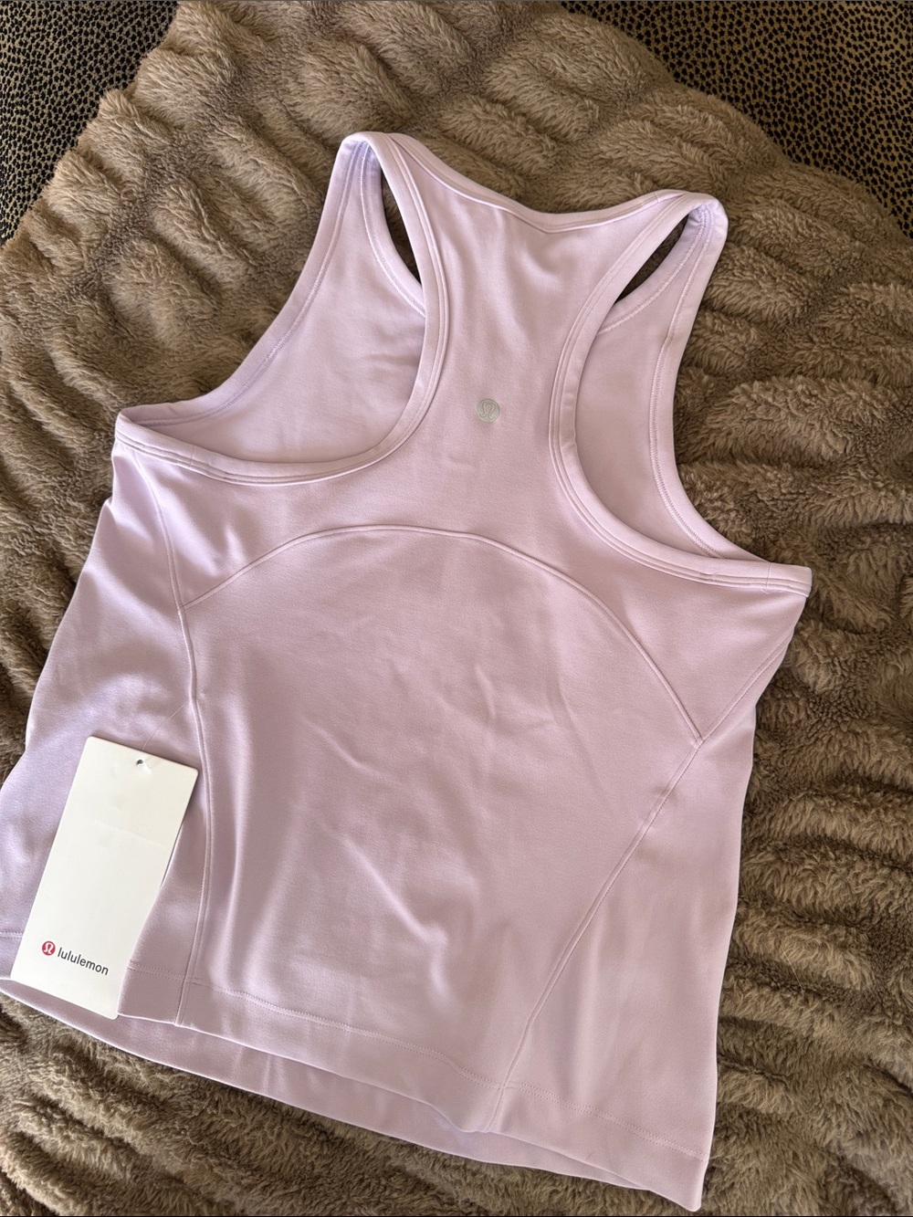 lululemon Align Waist-Length Racerback Tank Top Lavender Size 8